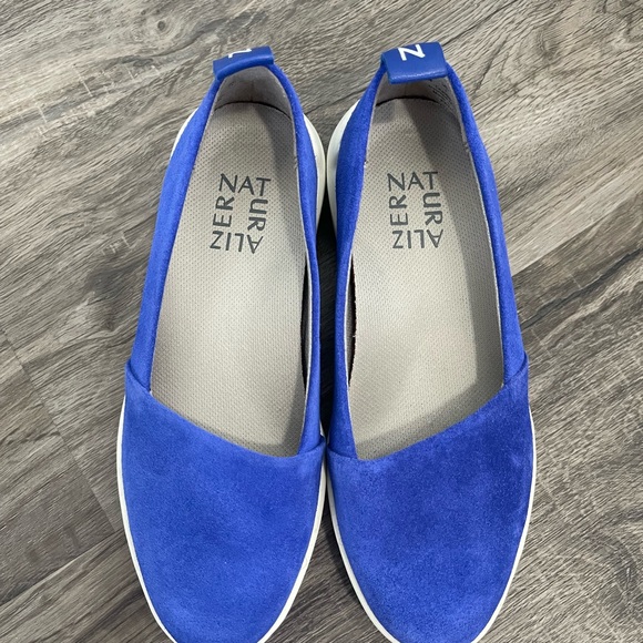 NATURALIZER PATRICE SNEAKERS US 4M EUR34 LEATHER UPPER / SUEDE - Picture 2 of 8